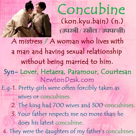 Concubine Definition & Meaning